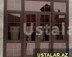 Plastik qapı və pəncərə sifarişi və təmiri