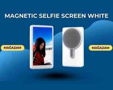 Magnetic Selfie Screen white