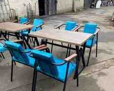 Masa və oturacaqlar