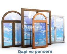 kreditle Plastik qapı və pəncərə sifarişi