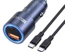 Avtomobil yükləmə adapteri 1HORA 38W GAR241 Grey