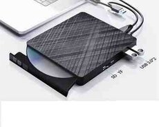 Ext.DVD-RW ORICO-XD010-BK-BP CD-R: 24X, CD-RW: 16X, DVD-R: 8X, DVD-RW 8X