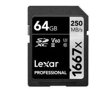 Lexar Professional 64 GB 1667x SD yaddaş kartı
