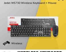 Jedel WS730 Wireless Keyboard + Mouse
