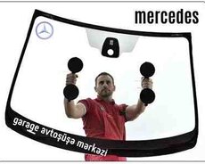 Mercedes avtomobil şüşələri