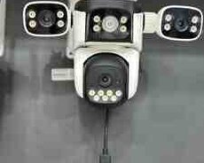 Tam simsiz PTZ360 3 kamera 12MP, 4K+64GB