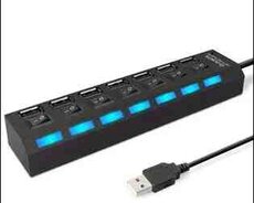 7 portlu USB hub