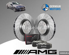 Mercedes Sport Əyləc Diskləri (Deşikli Apornu)