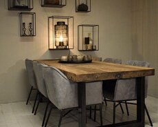 Loft stol stul sifarişlə hazırlanır