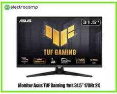 Monitor Asus TUF Gaming 1ms 31.5 170Hz 2K