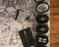 Maqnitola, səsgücləndirici və dinamiklər