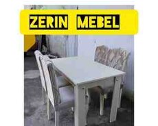 Masa və oturacaqlar