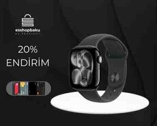 Apple Watch Series 11 Aluminum Jet Black 46mm