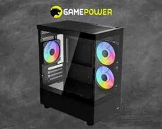 Gaming Gameon 380A RGB BK kompüter korpusu
