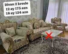 Divan və kreslolar