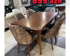 Ceviz masa dest boyalı mdf