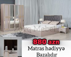 Ucuz efes yataq desti bazalı yataq