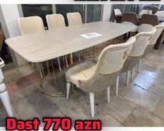 Qızılı ayaq masa dest