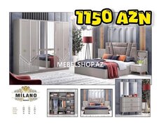 Milano yataq desti boz kreditlə mebel
