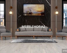 yeni modern divan kreslo modeli