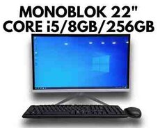 Monoblok i5, 8GB, 256GB SSD, 22