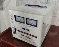 Tənzimləyici Andeli SVC-3000V A