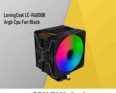 Argb CPU Fan LovingCool LC-R6000B Black