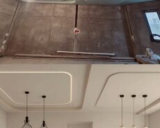 Alçıpan tavan və divar arakəsmələri üçün hazır paket (20 m²)