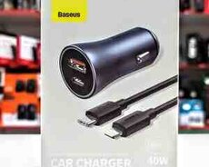 Avto adapter Baseus 40w