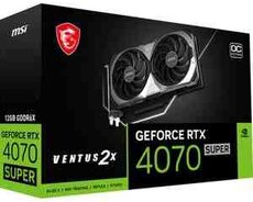 MSI RTX 4070 SUPER Ventus 2X OC 12GB GDDR6X | Yeni