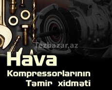Hava kompressorlarinin Temir xidməti