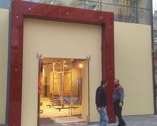 Şüşə fasad və avtomatik giriş qapıları – layihələndirmə və quraşdırma