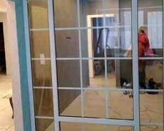 Plastik qapı və pəncərə