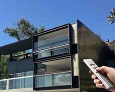 Tent və Giyoten cam balkon