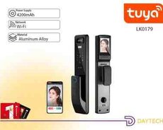 3D Üz tanıma ilə tam avtomatik ağıllı qapı kilidi (Wi-Fi, Tuya Smart tətbiqi)