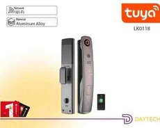 Barmaq izi ilə ağıllı qapı Kilidi (Wi-Fi, Tuya tətbiqi)