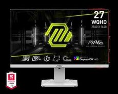 MSI MAG 274QRFW X32 White,27 2K, 320Hz, 0.5ms, Flat, HDR: 400 cd, m 1x DP1.4a (HBR3), 2x HDMI 2.1