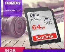 Yaddaş kartı Sandisk Ultra 140MB, s