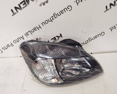 Kia Rio içi qara restayling fara