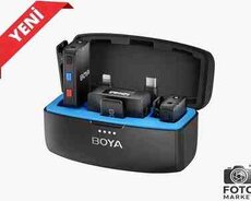 BOYAMIC ultrakompakt allinone simsiz mikrofon sistemi