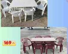 Masa və oturacaqlar