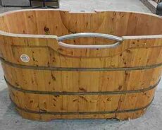 Деревянная ванна