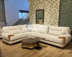 Lüks künc divan sifarişlə hazırlanlr