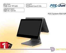 RS610P sensor ekranlı POS sistemi (Intel Core i5, 15.6 düym)