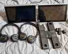 Range Rover arxa oturacaq üçün monitor və qulaqlıq dəsti