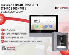 Video domofon dəsti Hikvision DSKD8003IME1 + DSKH8350TE1