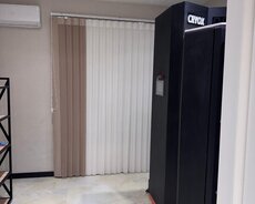 Dikey tül pərdə modeli