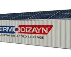 Günəş panelli soyuducu konteyner