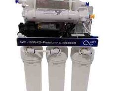 AWT Premium RO100-A1M (100 GPD)  Nasoslu və Mineralizatorlu Əks Osmos Qurğusu