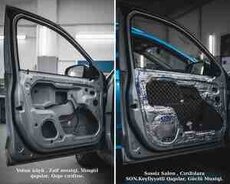 Avtomobillərin səs və vibro izolyasiyası (Şumka)